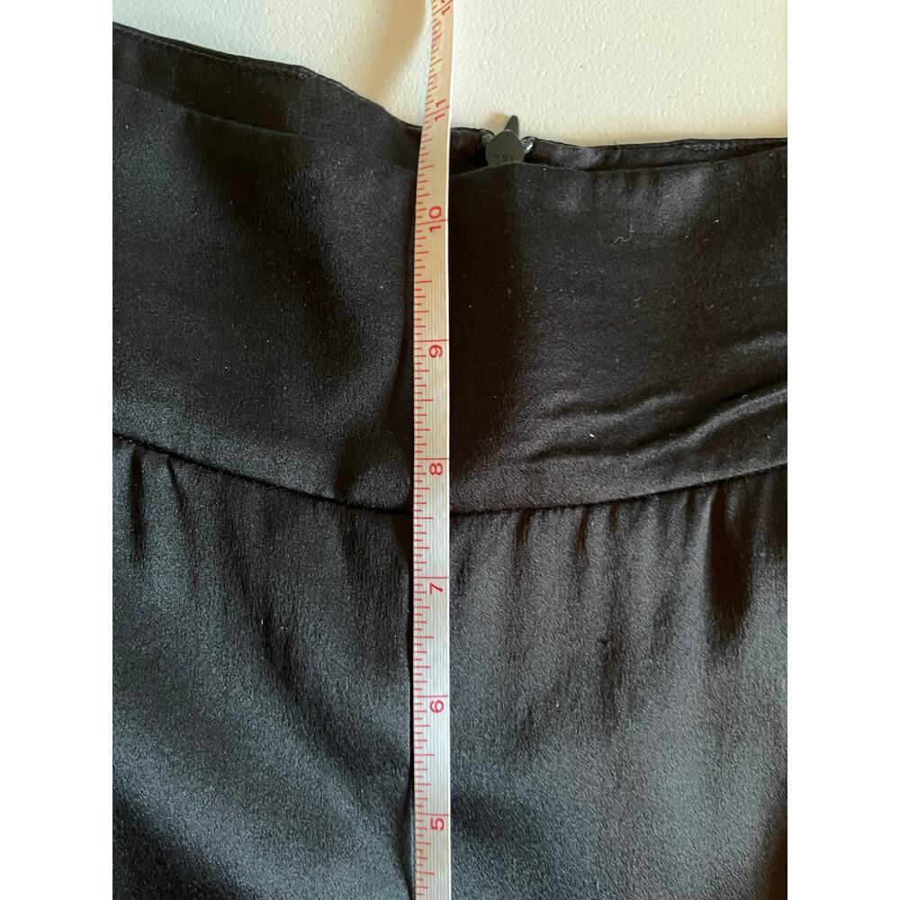 Michelle Mason 100% Silk Black Pants - Picture 7 of 10